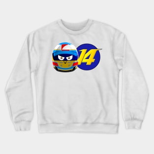 Fernando ALONSO_Helmet 2014 Crewneck Sweatshirt